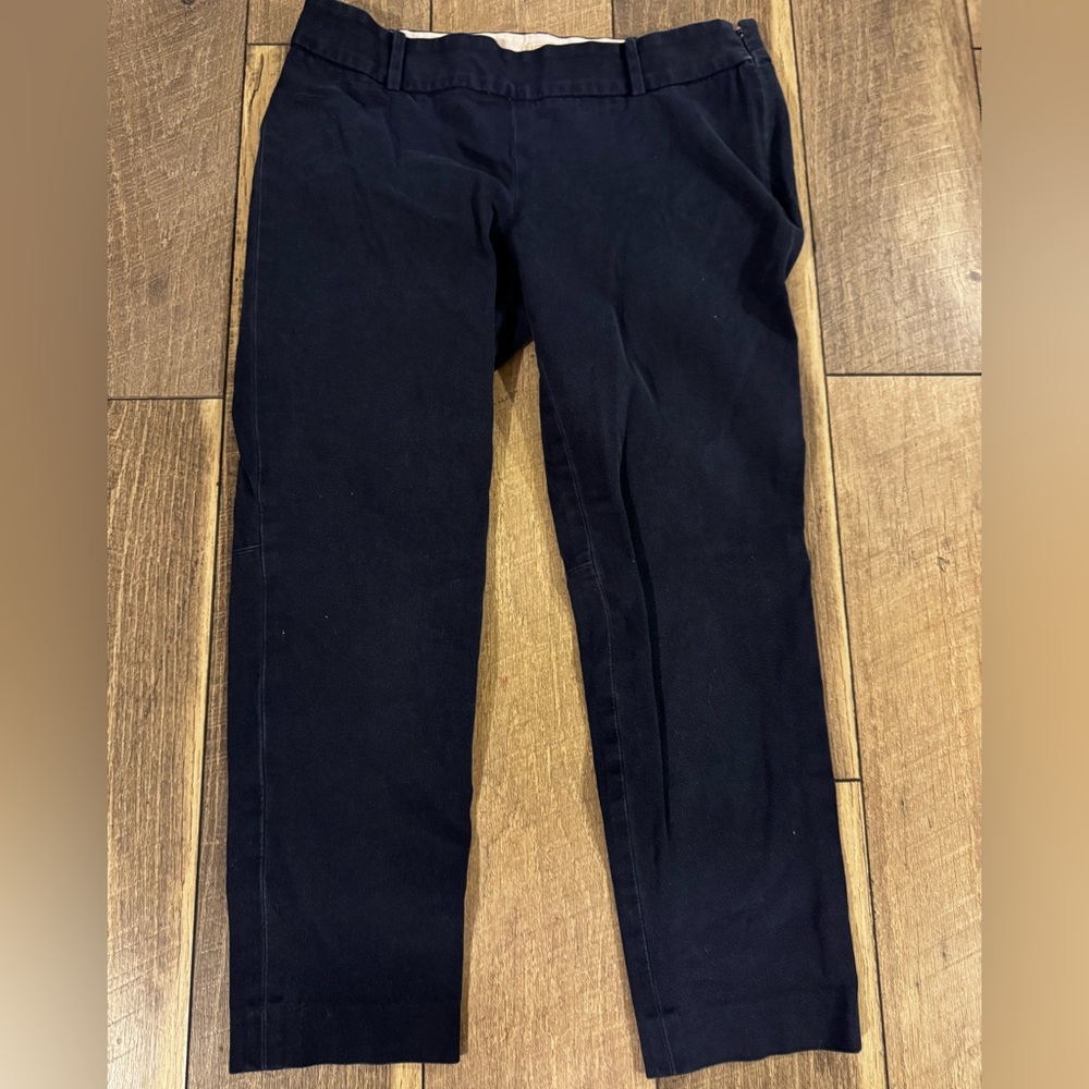 J.Crew Navy Cropped Chino Pants – Ankle/Capri – Zip Fly